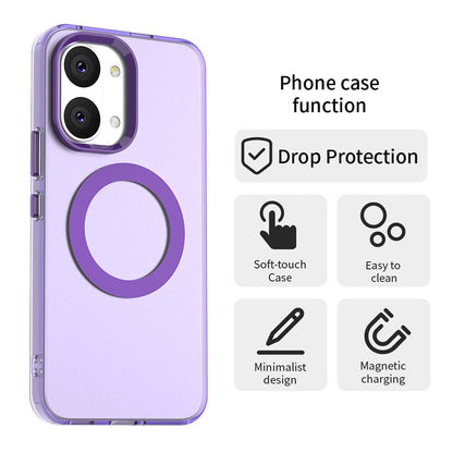 Etui MagSafe do Xiaomi Poco X8 Pro Max, Techsuit, CandyCase, Fioletowy