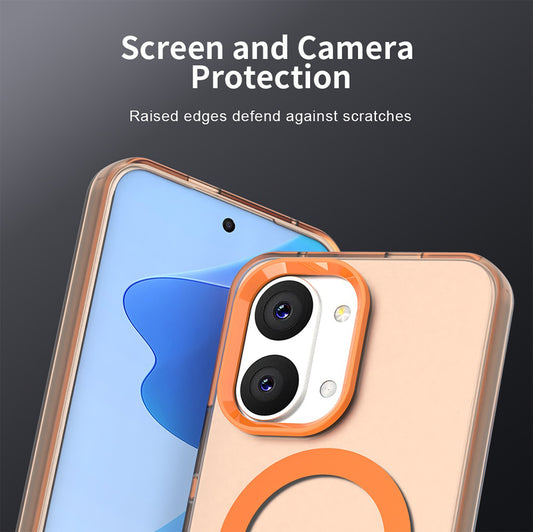 Etui MagSafe do Xiaomi Poco X8 Pro Max, Techsuit, CandyCase, Pomarańczowe