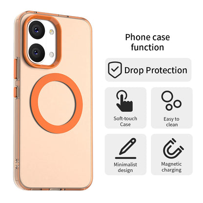 Etui MagSafe do Xiaomi Poco X8 Pro Max, Techsuit, CandyCase, Pomarańczowe