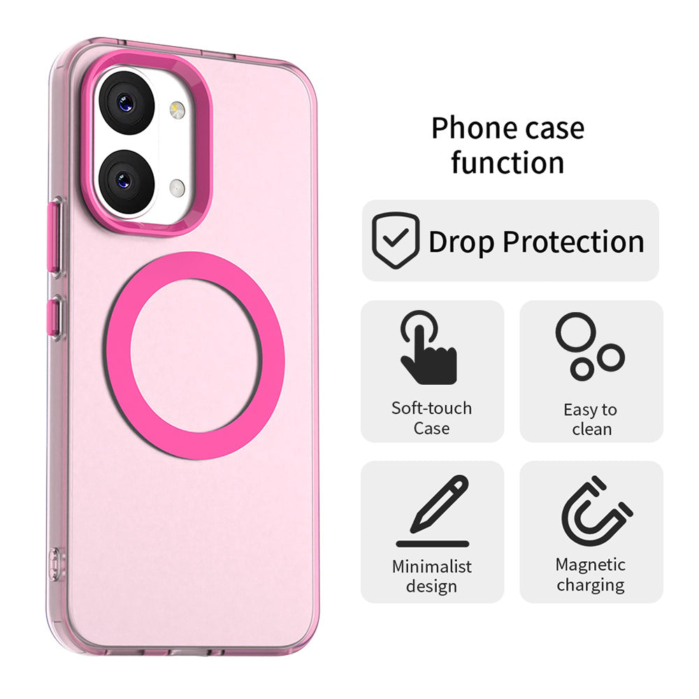 Etui MagSafe do Xiaomi Poco X8 Pro Max, Techsuit, CandyCase, Różowe