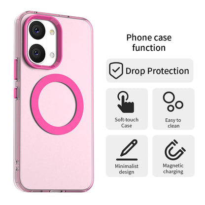 Etui MagSafe do Xiaomi Poco X8 Pro Max, Techsuit, CandyCase, Różowe