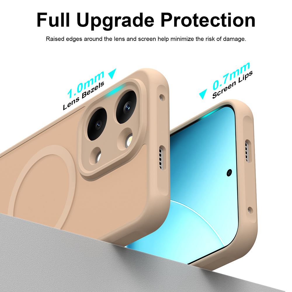 Etui MagSafe do Xiaomi Poco X8 Pro Max, Techsuit, HaloFrost II, Złote