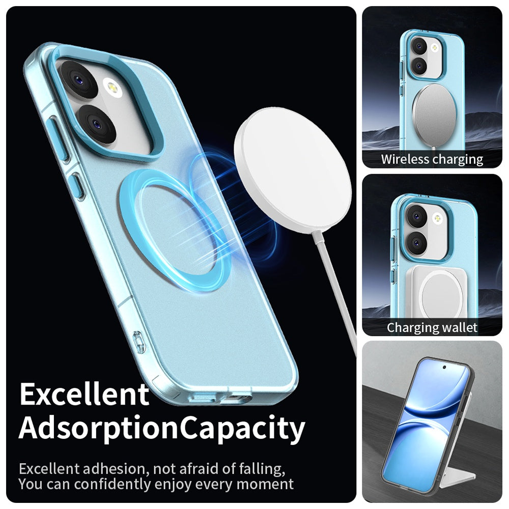 Etui MagSafe do Xiaomi Poco X8 Pro, Techsuit, CandyCase, Niebieskie