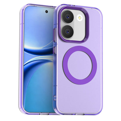 Etui MagSafe do Xiaomi Poco X8 Pro, Techsuit, CandyCase, Fioletowy