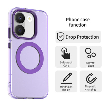 Etui MagSafe do Xiaomi Poco X8 Pro, Techsuit, CandyCase, Fioletowy