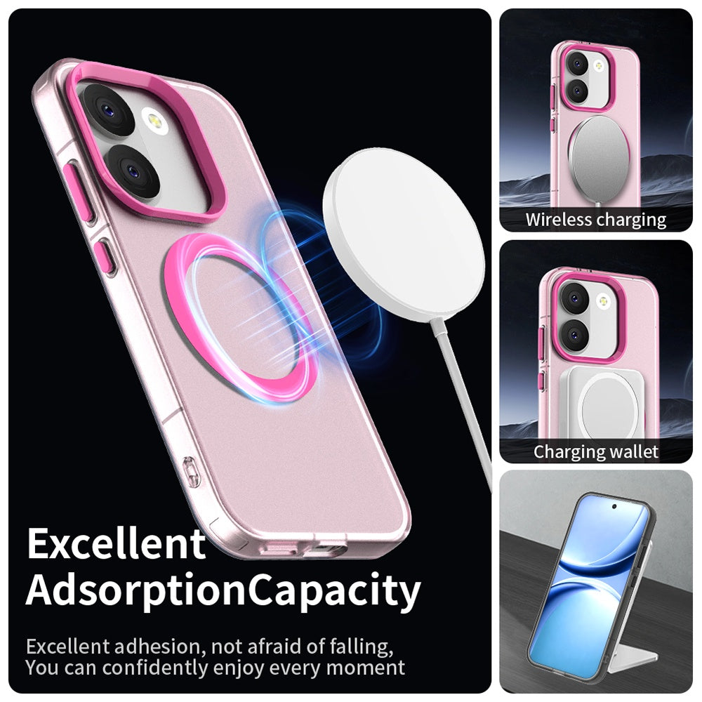 Etui MagSafe do Xiaomi Poco X8 Pro, Techsuit, CandyCase, Różowe