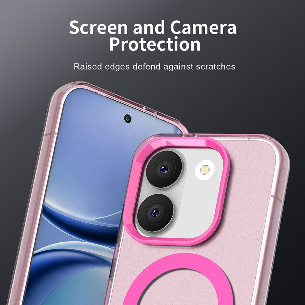 Etui MagSafe do Xiaomi Poco X8 Pro, Techsuit, CandyCase, Różowe