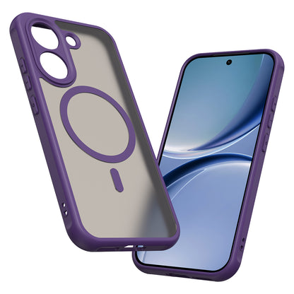 Etui MagSafe do Xiaomi Poco X8 Pro, Techsuit, HaloFrost II, Fioletowy