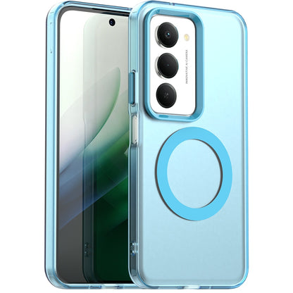 Etui MagSafe dla Xiaomi Redmi 15 5G / 15 4G, Techsuit, CandyCase, Niebieskie