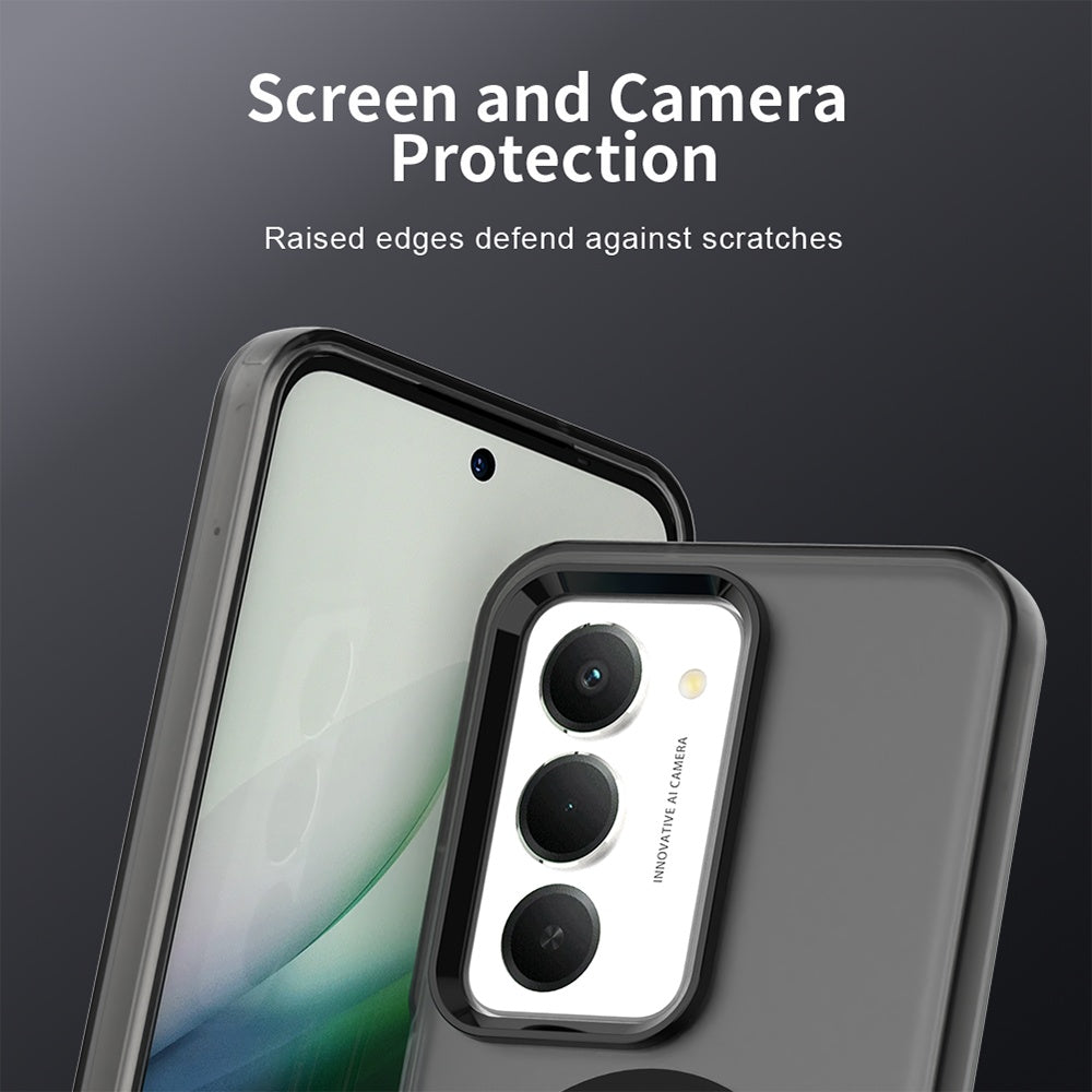 Etui MagSafe dla Xiaomi Redmi 15 5G / 15 4G, Techsuit, CandyCase, Czarne