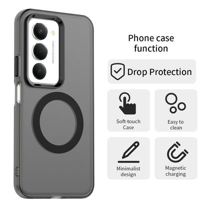 Etui MagSafe dla Xiaomi Redmi 15 5G / 15 4G, Techsuit, CandyCase, Czarne