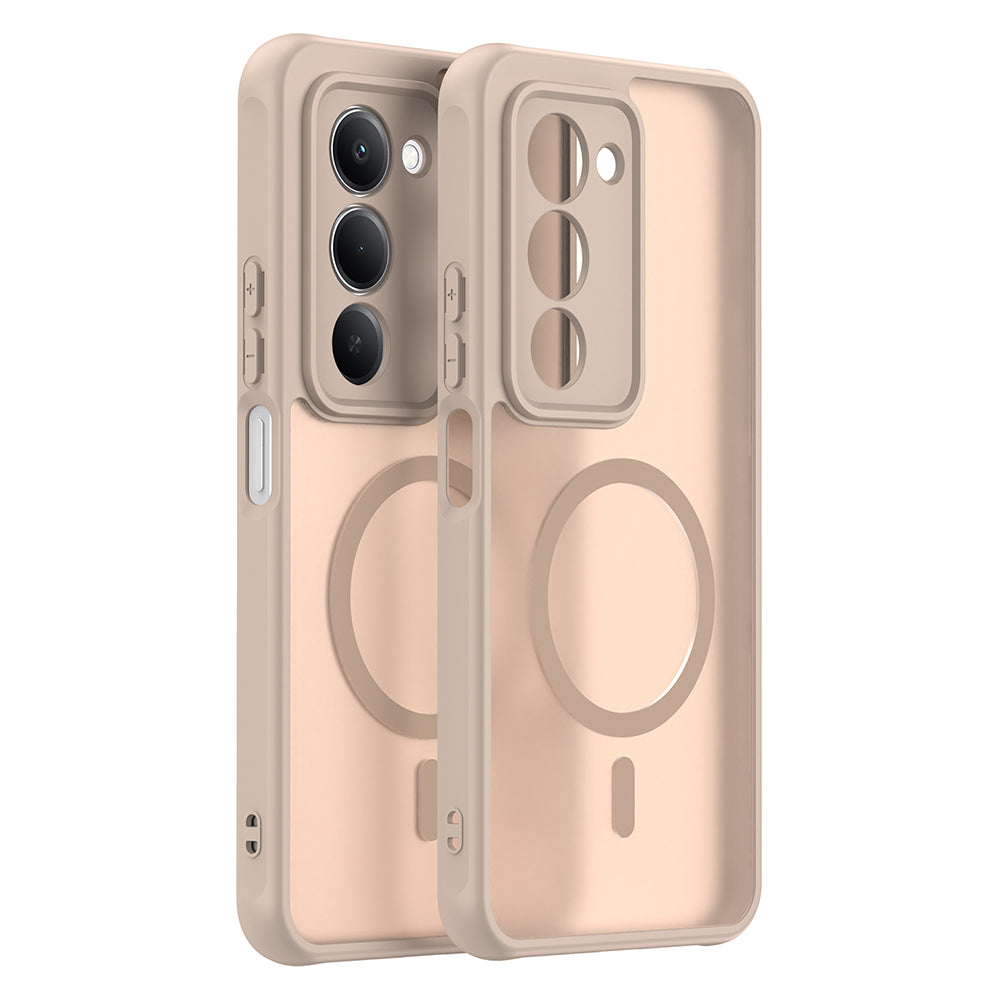 Etui MagSafe dla Xiaomi Redmi 15 5G / 15 4G, Techsuit, HaloFrost II, Złote