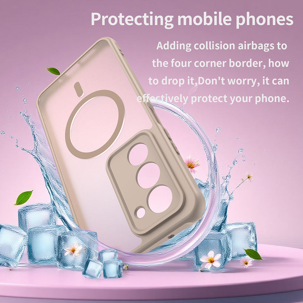 Etui MagSafe dla Xiaomi Redmi 15 5G / 15 4G, Techsuit, HaloFrost II, Złote