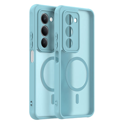 Etui MagSafe dla Xiaomi Redmi 15 5G / 15 4G, Techsuit, HaloFrost II, Jasnozielone