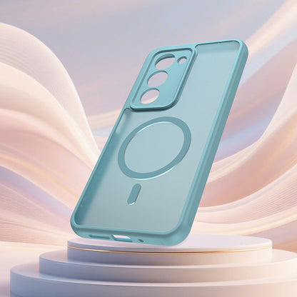 Etui MagSafe dla Xiaomi Redmi 15 5G / 15 4G, Techsuit, HaloFrost II, Jasnozielone