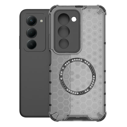 Etui MagSafe dla Xiaomi Redmi 15 5G / 15 4G, Techsuit, HoneyComb Shield, Czarne