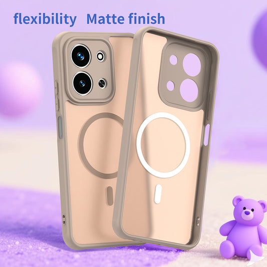 Etui MagSafe dla Xiaomi Redmi 15C 5G / 15C 4G, Techsuit, HaloFrost II, Złote