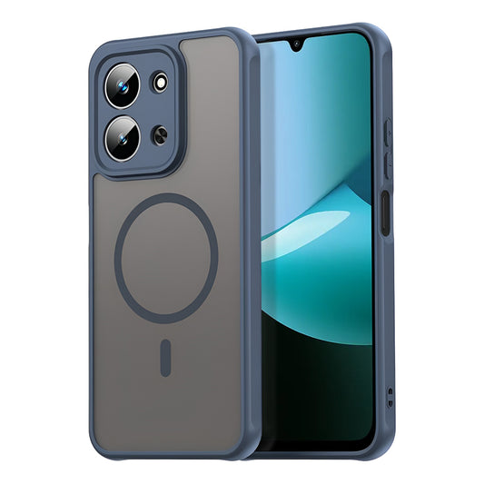 Etui MagSafe dla Xiaomi Redmi 15C 5G / 15C 4G, Techsuit, HaloFrost II, Granatowe