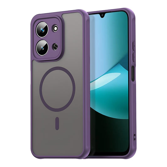 Etui MagSafe dla Xiaomi Redmi 15C 5G / 15C 4G, Techsuit, HaloFrost II, Fioletowy