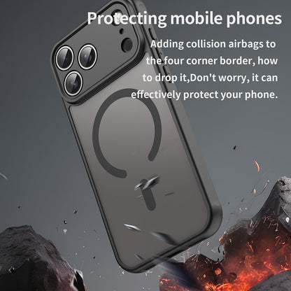 Etui MagSafe dla Xiaomi Redmi 15C 5G / 15C 4G, Techsuit, HaloFrost II, Fioletowy