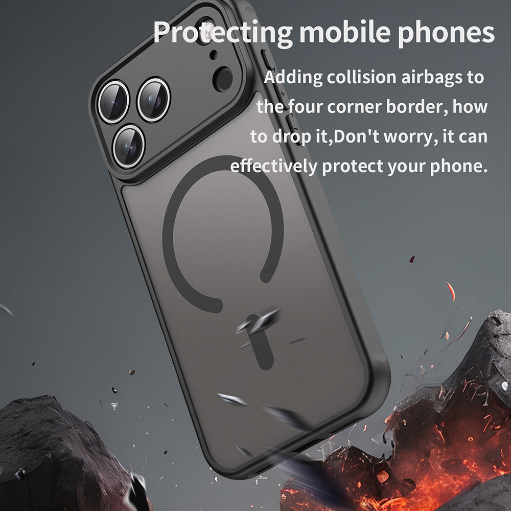 Etui MagSafe dla Xiaomi Redmi 15C 5G / 15C 4G, Techsuit, HaloFrost II, Czarne