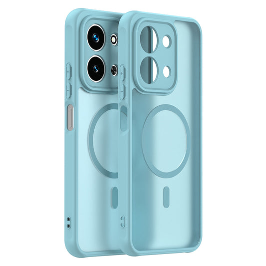 Etui MagSafe dla Xiaomi Redmi 15C 5G / 15C 4G, Techsuit, HaloFrost II, Jasnozielone