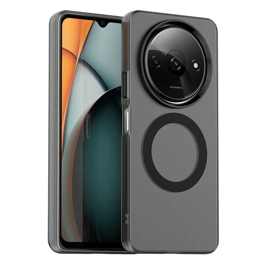 Etui MagSafe do Xiaomi Redmi A3x / A3, Techsuit, CandyCase, czarne