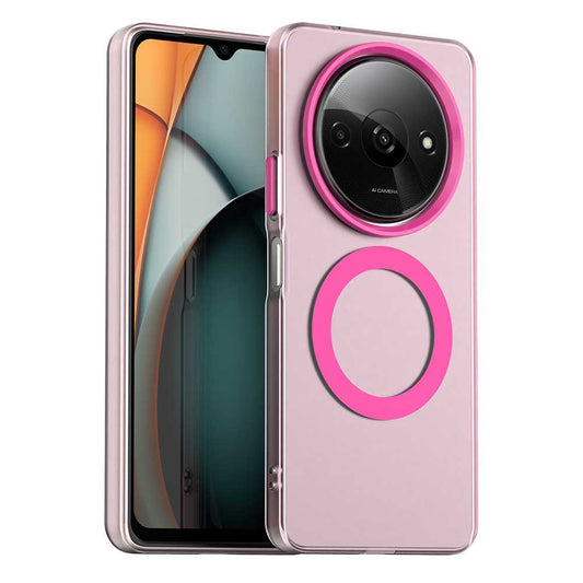 Etui MagSafe do Xiaomi Redmi A3x / A3, Techsuit, CandyCase, Różowe