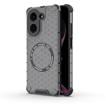 MagSafe Case for Xiaomi Redmi A5 4G (Regional), Techsuit, HoneyComb Shield, Black