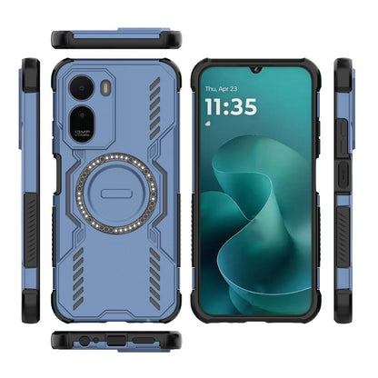 Etui MagSafe do Xiaomi Redmi A7 Pro 4G, Techsuit, ArmorMag, Niebieskie