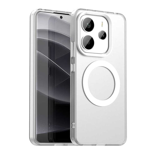Etui MagSafe do Xiaomi Redmi Note 14 4G (Regional), Techsuit, CandyCase, Białe
