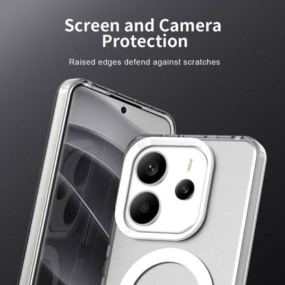 MagSafe Case for Xiaomi Redmi Note 14 4G (Regional), Techsuit, CandyCase, White