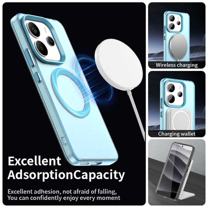MagSafe Case for Xiaomi Redmi Note 14 4G (Regional), Techsuit, CandyCase, Blue