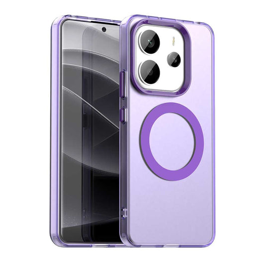 Etui MagSafe do Xiaomi Redmi Note 14 4G (Regional), Techsuit, CandyCase, Fioletowy