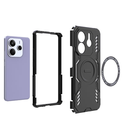 MagSafe Case for Xiaomi Redmi Note 14 5G, Techsuit, ArmorMag, Blue