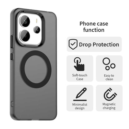 Etui MagSafe do Xiaomi Redmi Note 14 5G, Techsuit, CandyCase, czarne