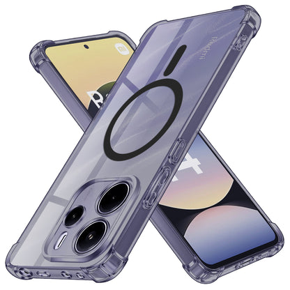 Etui MagSafe do Xiaomi Redmi Note 14 5G, Techsuit, Shockproof Clear, Fumée