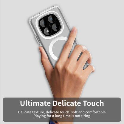 Etui MagSafe do Xiaomi Redmi Note 14 Pro 4G, Techsuit, CandyCase, Białe