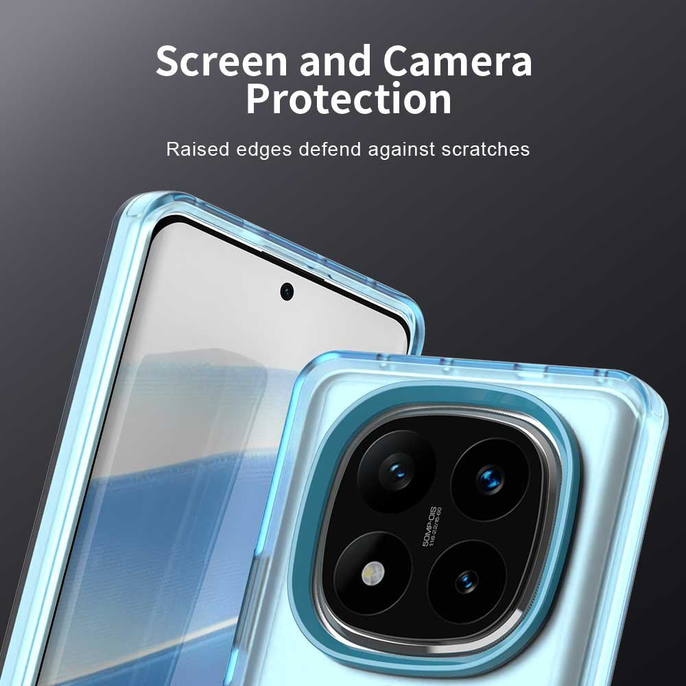 Etui MagSafe do Xiaomi Redmi Note 14 Pro 4G, Techsuit, CandyCase, Niebieskie