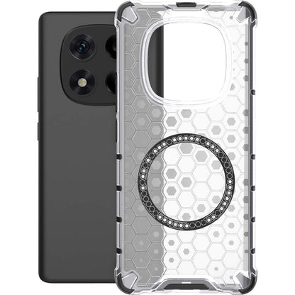Etui MagSafe do Xiaomi Redmi Note 14 Pro 4G, Techsuit, HoneyComb Shield, Białe