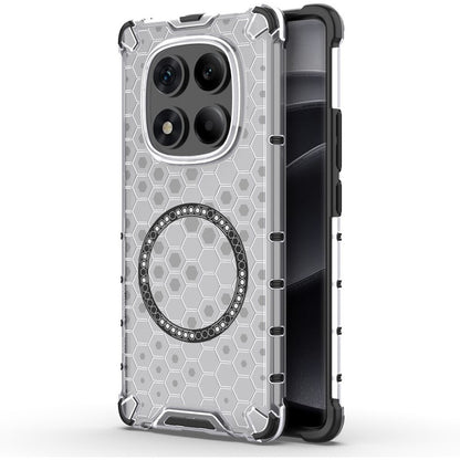 Etui MagSafe do Xiaomi Redmi Note 14 Pro 4G, Techsuit, HoneyComb Shield, Białe