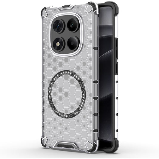 Etui MagSafe do Xiaomi Redmi Note 14 Pro 4G, Techsuit, HoneyComb Shield, Białe