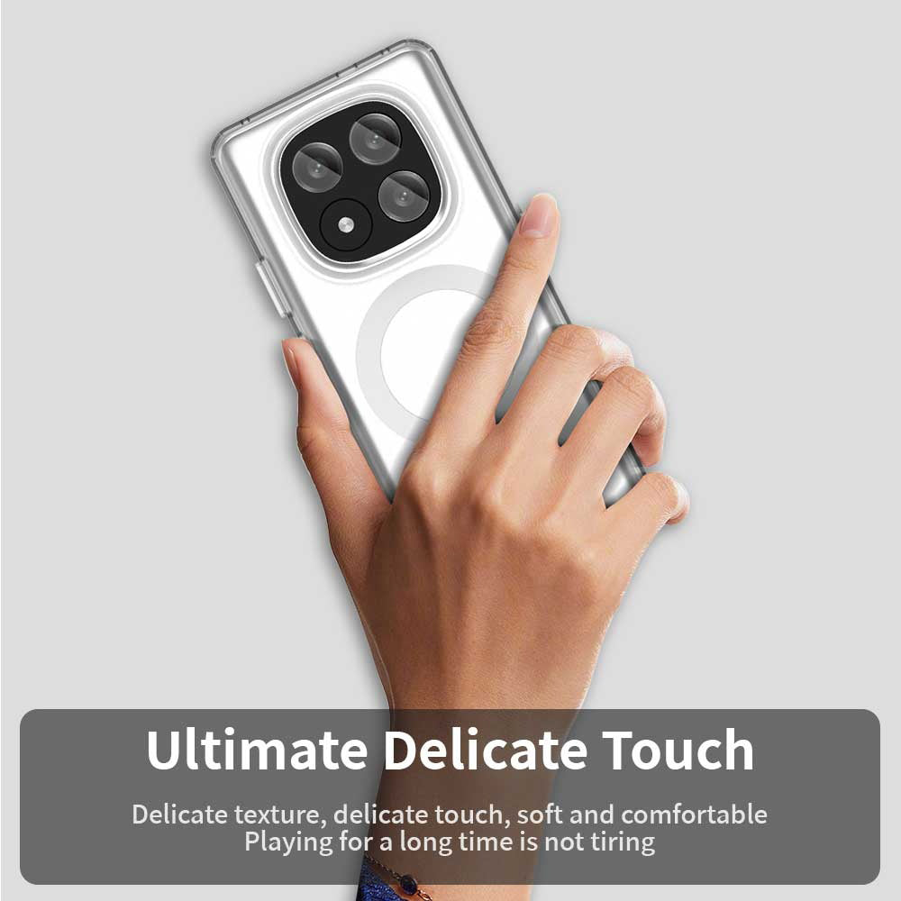 Etui MagSafe do Xiaomi Redmi Note 14 Pro+ 5G, Techsuit, CandyCase, Białe