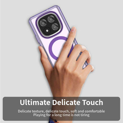 Etui MagSafe do Xiaomi Redmi Note 14 Pro+ 5G, Techsuit, CandyCase, Fioletowy