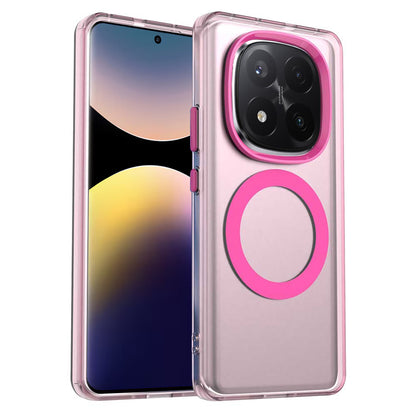 Etui MagSafe do Xiaomi Redmi Note 14 Pro+ 5G, Techsuit, CandyCase, Różowe