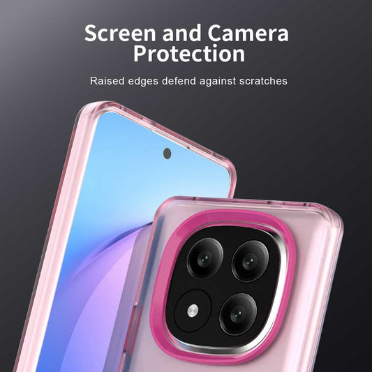 Etui MagSafe do Xiaomi Redmi Note 14 Pro+ 5G, Techsuit, CandyCase, Różowe