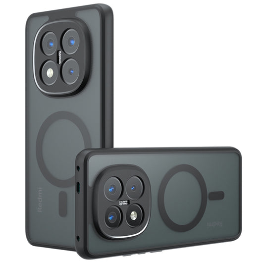 Etui MagSafe do Xiaomi Redmi Note 14 Pro+ 5G, Techsuit, PureFrost, czarne