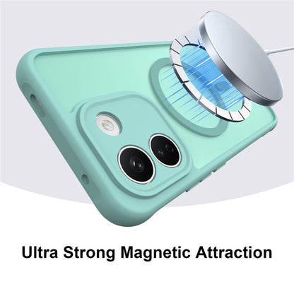 Etui MagSafe do Xiaomi Redmi Note 17 4G / Note 17 5G, Techsuit, HaloFrost II, jasnozielony