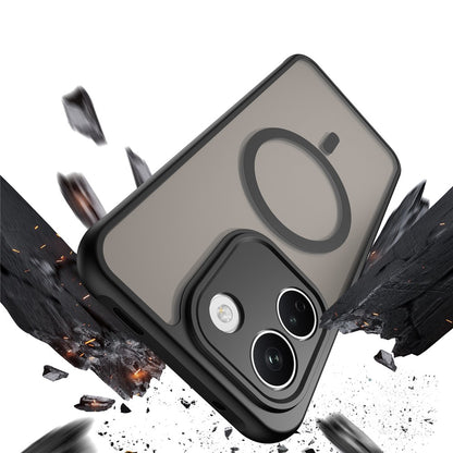 MagSafe Case for Xiaomi Redmi Note 17 Pro Max, Techsuit, HaloFrost II, Black