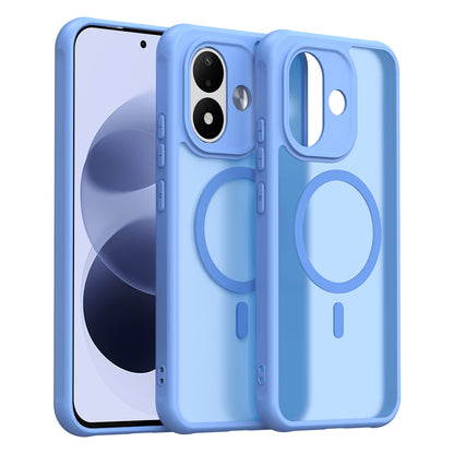 Etui MagSafe do Xiaomi Redmi Note 17 Pro, Techsuit, HaloFrost II, niebieskie